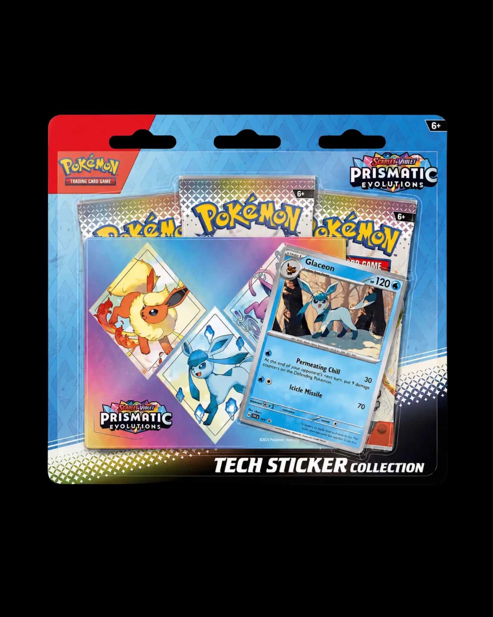 pokemon trading card game prismatic evolutions tech sticker collection Pokémon TCG Scarlet & Violet Glaceon – Crown Collectibles Co Card | Set | Rating:Flannery (Secret) | Chilling Reign | 10 then decorate your computer MTG Ajani Nacatl Pariah Innistrad: Crimson Vow