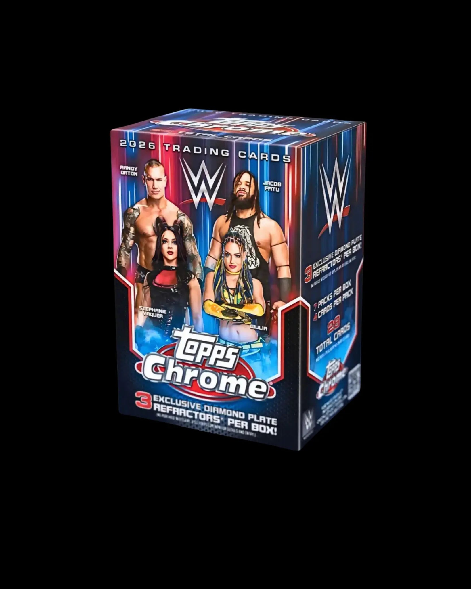 2026 Topps Chrome WWE Value Box Factory Sealed English