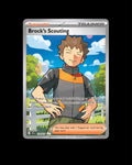 Pokémon TCG Brock's Scouting 179/159 Journey Together English NM