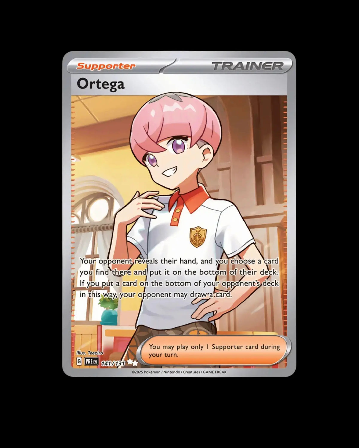 Pokémon TCG Ortega 141/131 Prismatic Evolutions English NM