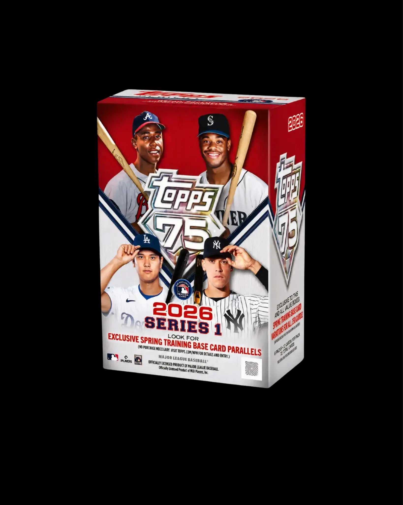 2026 Topps Series 1 Baseball MLB Value Box Factory Sealed English
