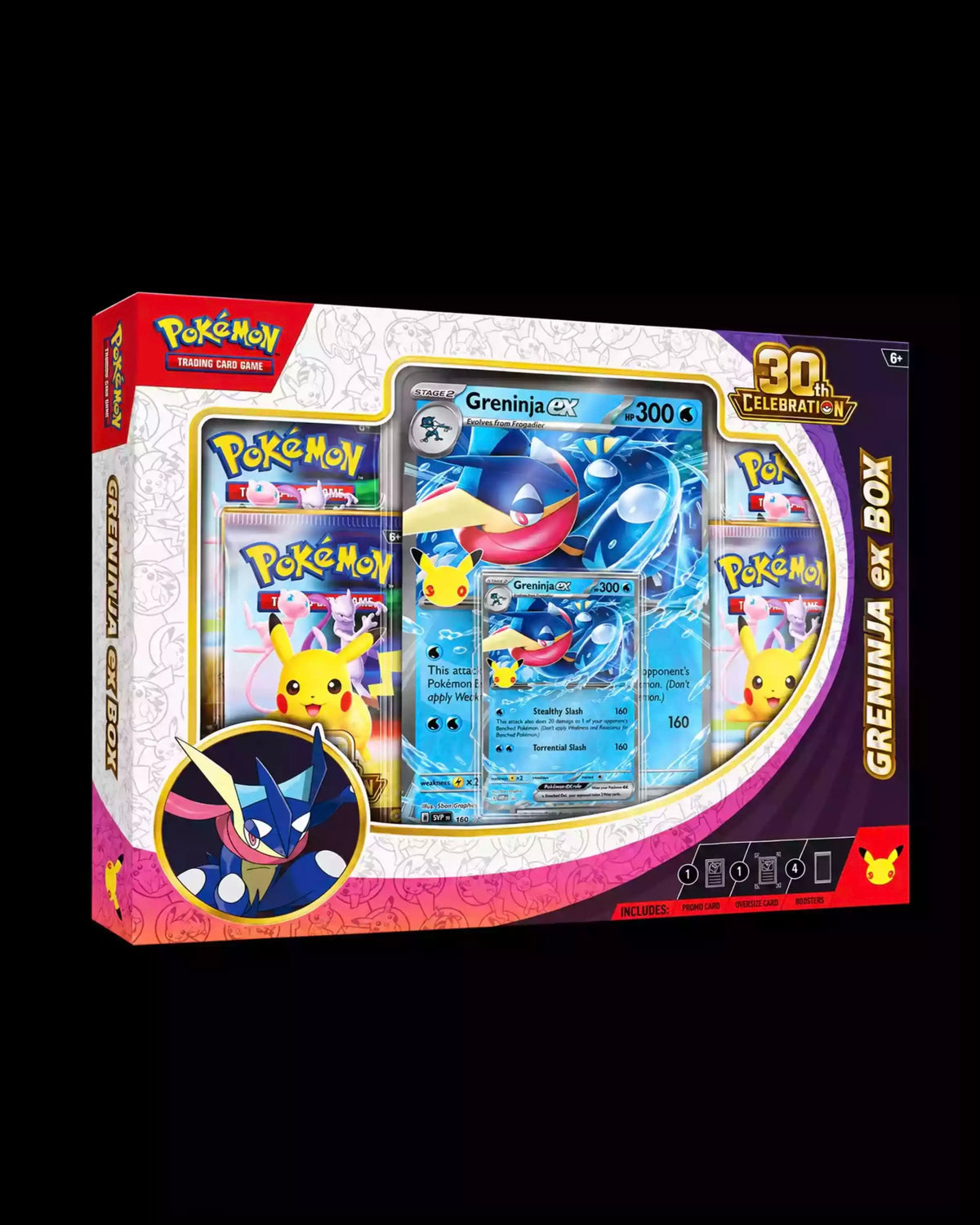 Pokémon TCG 30th Celebration Greninja ex Box English