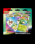 Pokémon TCG Scarlet & Violet Prismatic Evolutions Leafeon Tech Sticker Collection 3 Booster Packs Blister English