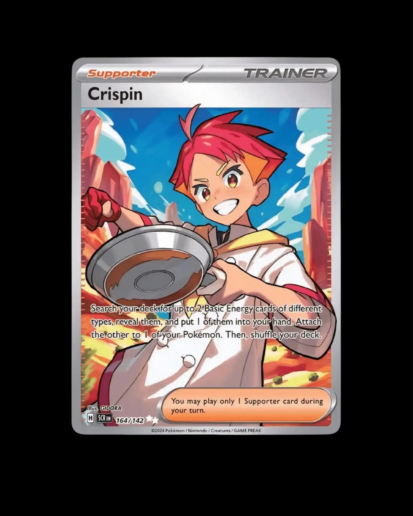 Pokémon TCG Crispin 164/142 Stellar Crown English NM