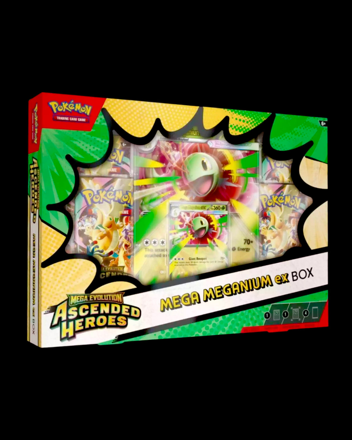 Pokémon TCG Mega Evolution Ascended Heroes Mega Meganium ex Collection Box English