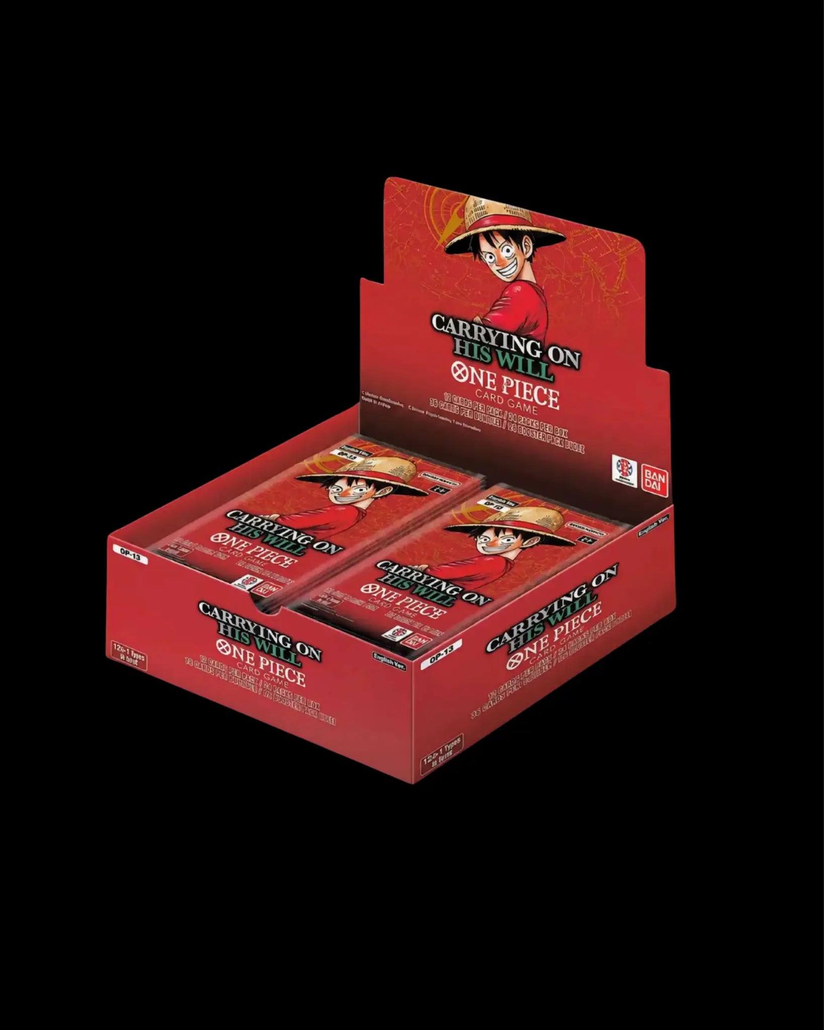 One Piece TCG OP-13 Carrying On His Will Booster Box Factory Sealed English