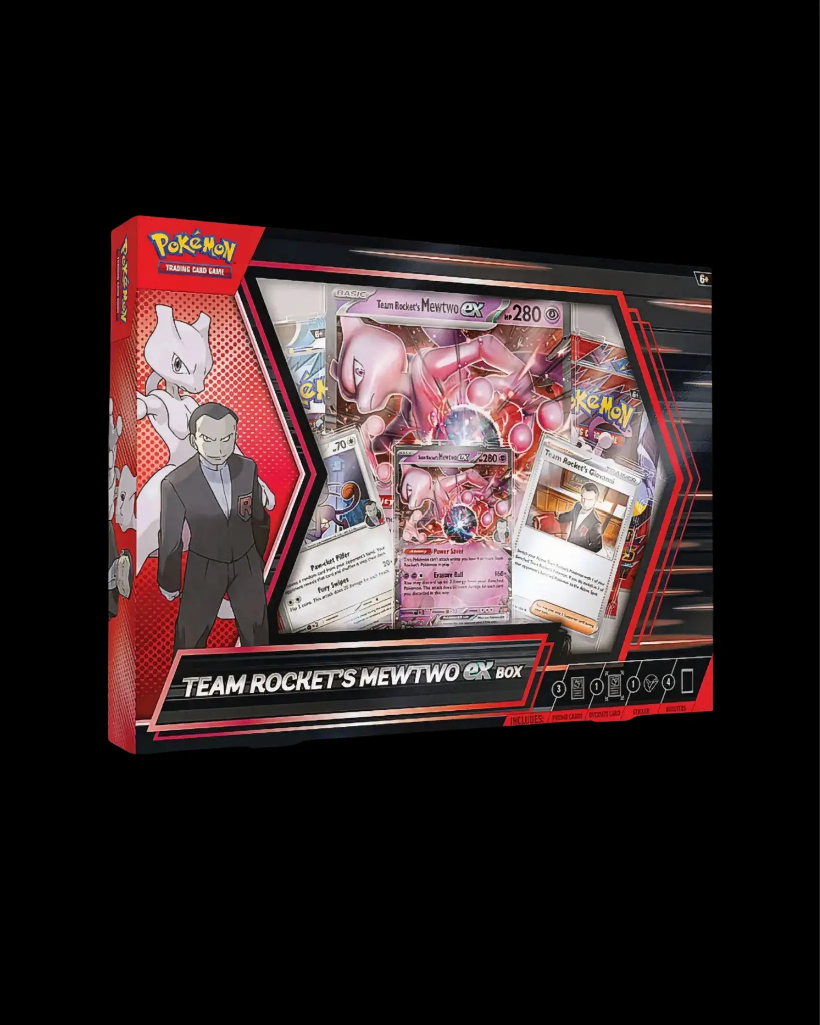 Pokémon Team Rocket's Mewtwo ex Box