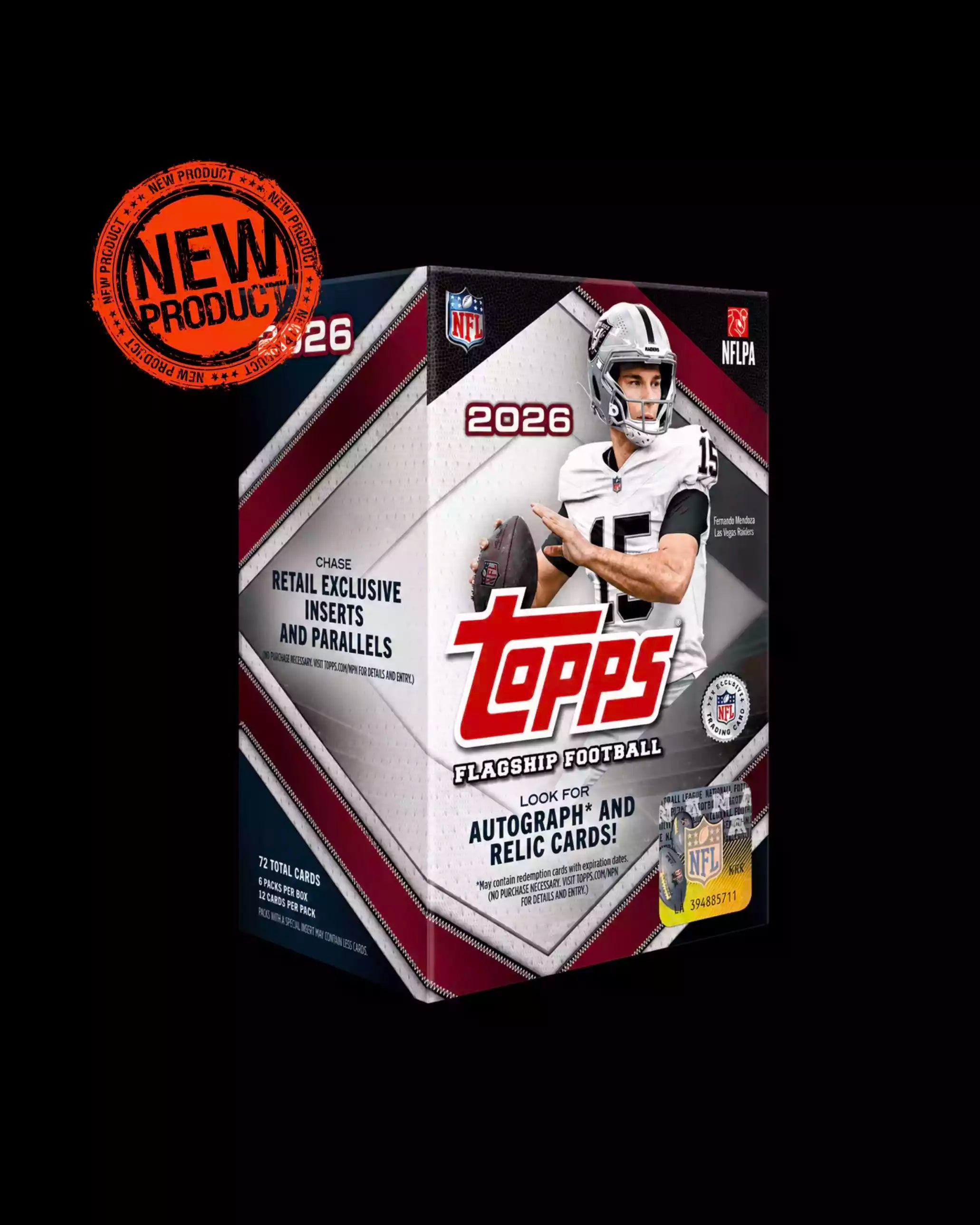 2026 Topps Flagship Football NFL Value Box Factory Sealed English
